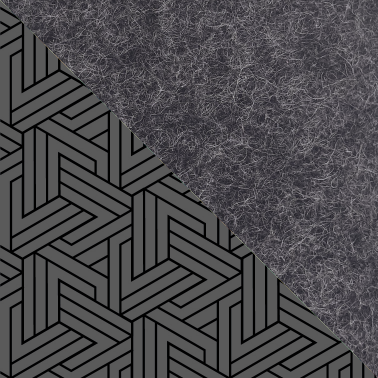 Fodral för Tolino Vision Color | av filt och ekologisk bomull | antracit - tracks | Modell "LET"