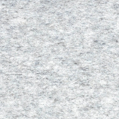 Hållbar filttuschväska av 100% ull | Ljusgrå | Inkluderar kulspetspenna av trä