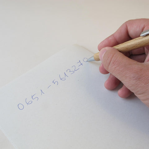 Hållbar kulspetspenna av trä och metall - Uma TREE