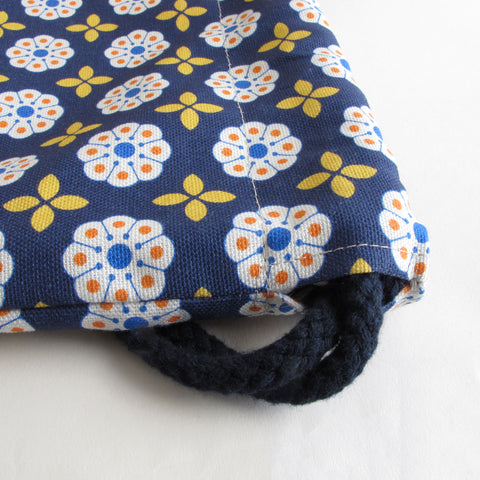 Gymväska för barn, liten ryggsäck | gjord av bomull och kork | Bloom