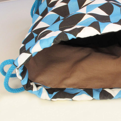 Gymväska, ryggsäck | gjord av bomull och kork | Shapes