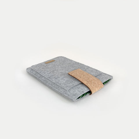 Fodral för PocketBook Verse Pro Color | med magnetstängning och extra fack | ljusgrå - Stipes | Modell "HAKA"