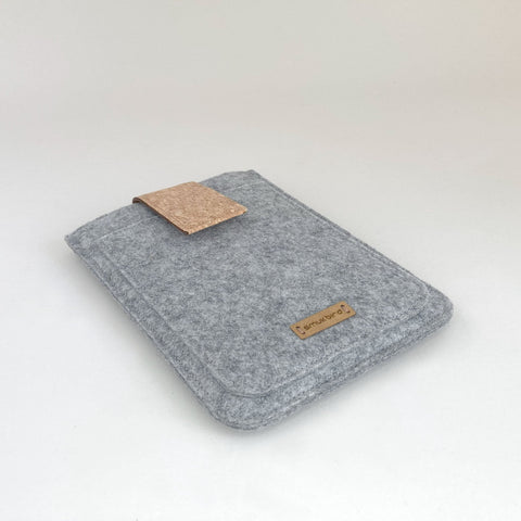 Fodral för PocketBook Verse Pro Color | med magnetstängning och extra fack | ljusgrå - Colorful | Modell "HAKA"
