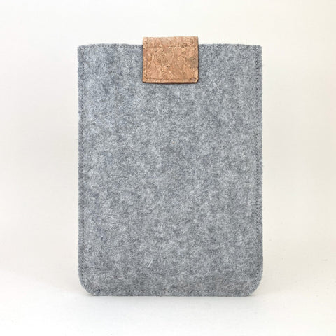 Fodral för PocketBook InkPad 3 | med magnetstängning och extra fack | ljusgrå - Colorful | Modell "HAKA"