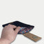 Fodral för PocketBook Touch Lux 5 | med magnetstängning och extra fack | antracit - Colorful | Modell "HAKA"