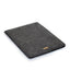Fodral till Samsung Galaxy Book | gjord av filt och ekologisk bomull | antracit - Bloom | Modell "LET"