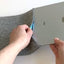 Fodral för iPad Mini - 6th gen | tillverkad av filt och ekologisk bomull | ljusgrå - colorful | "LET"-modell