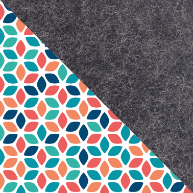 Fodral till Acer Nitro | med magnetstängning och extra fack  | antracit - Färgglad | Modell "HAKA"