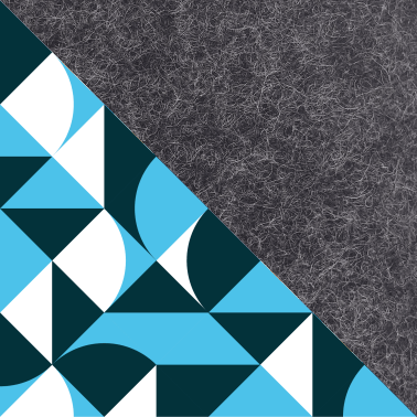 Mobilfodral med kortfack för Samsung Galaxy A15 | antracit - shapes | Modell "ZIP"