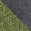 Fodral för PocketBook Basic Lux 4 | av filt och ekologisk bomull | antracit - stripes | Modell "LET"