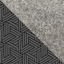 Fodral för reMarkable Paper Pro | av filt och ekologisk bomull | ljusgrå - tracks | Modell "LET"