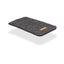 Mobilfodral för iPhone 14 Pro Max | av filt och ekologisk bomull | antracit - stripes | "LET"-modell