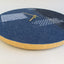 Väggklocka Wabi Sabi Denim rund 30 cm | Denim - Guld | Design: Fukuoka