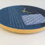 Väggklocka Wabi Sabi Denim rund 30 cm | Denim - Guld | Design: Nagoya