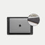 Matta för MacBooks gjord av filt och kork | 26x38cm | antracit