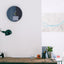 Väggklocka Wabi Sabi Denim rund 30 cm | Denim - Guld | Design: Osaka