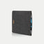 Fodral till Galaxy Tab Active 3 | gjord av filt och ekologisk bomull | antracit - former | Modell "LET"