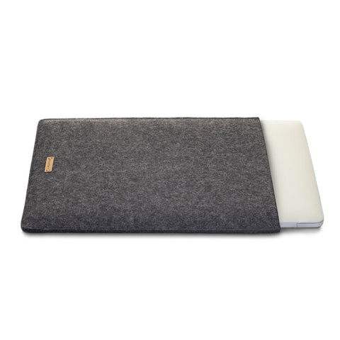 Fodral för iPad Mini - 5th gen | tillverkad av filt och ekologisk bomull |  antracit - colorful | "LET"-modell