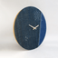 Väggklocka Wabi Sabi Denim rund 30 cm | Denim - Guld | Design: Osaka